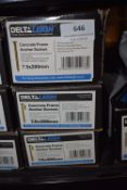 *3x Boxes of Deltaleigh Concrete Frame Anchor Screws 7.5x200