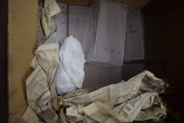 *Box of Clear Plastic Display Boxes