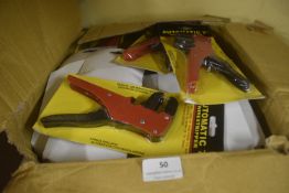 Box of Automatic 7” Wire Strippers