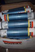 *Box of Assorted Soudal Sanitary Silicone (expired)