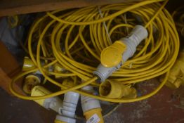 *Quantity of Assorted 110v Extension Leads
