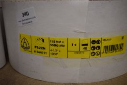 *Klingspor PS22N 150mm x 50000mm Roll of Abrasive 40-grit