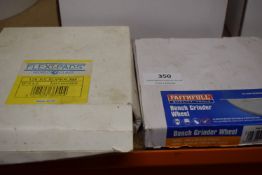 *1x Griding Wheel and 1x Sanding Wheel