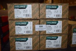 *6x Boxes of 500x Timber Mate Wood Screws 4x32mm