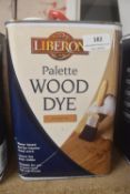 1x 5L of Liberon Pallet Wood Dye Antique Pine