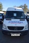 *Mercedes Sprinter 313 CDI Panel Van, Reg: KP62 NVZ, Mileage: 198591, MOT: 24/08/2026, 2143cc, has
