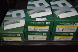 *5x Assorted Packs of Timbermate Multipurpose Wood Screws