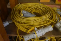 *3x 110v Extension Leads