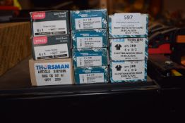 *Quantity of Assorted Brass Screws