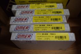 *5x Packs of Stainless Steel 1/2” Pins