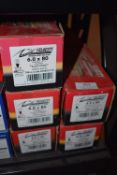*5x Boxes of Velocity Premium Multiuse Screws 6x80mm