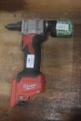 *Milwaukee M12BPRT Rivet Gun (no battery)