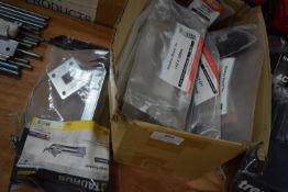 *Box of Assorted Hooks, Board Ties, etc.