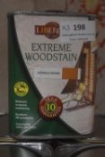 3x 1L of Liberon Extreme Wood Stain Spanish Cedar