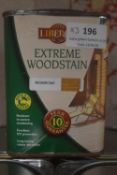 3x 1L of Liberon Extreme Wood Stain Medium Oak