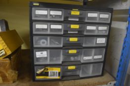 Stanley Plastic Components Cabinet