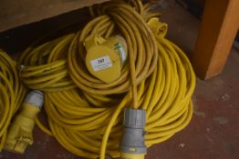 *3x 110v Extension Leads