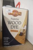 1x 5L of Liberon Pallet Wood Dye Antique Pine