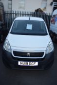 *Peugeot Partner Profession HDI Panel Van, Reg: NU18 DGF, Mileage: 116070, MOT: 16/02/27, 1560cc, 2x