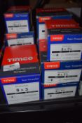 *Quantity of Timco Twin Threaded Wood Screws