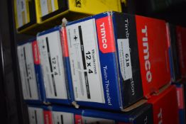 *6x Boxes of Timco Twin Threaded Wood Screws 12x4”