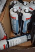 *9x 90ml of Soudal Roof & Gutter Sealant in Black (expired)