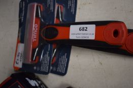*2x Timco Tile/Glass Scrapers