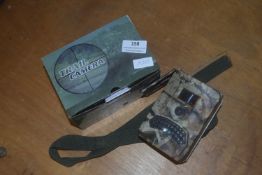 PIR Operated Trail Camera