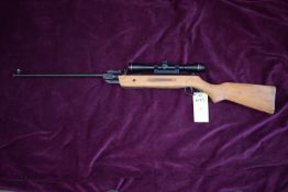 Westlake .22 air rifle, break barrel action, fitted with a Konus Konusight telescopic sight (4x32)