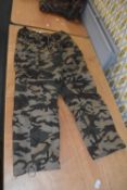 D-Project Zip Off Leg Camouflage Over Trousers Size: XXL