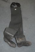 Pair of Neoprene Bin and Brace Waders Size: 42