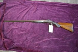 Antique Muzzle-Loading Side-by-Side Hammer Shotgun (Obsolete Calibre, No Licence Required)