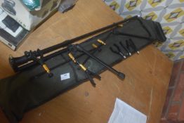 Multi Rod Rest in Canvas Bag