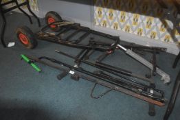 Assorted Rod Rests, Tackle Box Trolleys, etc.