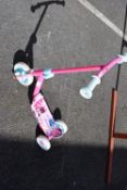 Barbie Three Wheel Scooter
