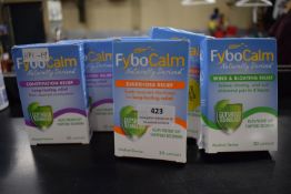 7x Assorted Fybo Calm Capsules 30pcs - Constipation, Diarrhoea, and Wind & Bloating Relief