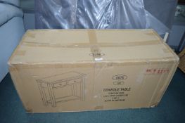 Self-Assembly Console Table