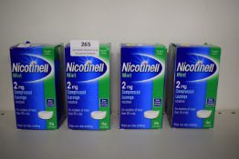 4x Nicotinell 2mg Mint Nicotine Compressed Lozenges 96pcs