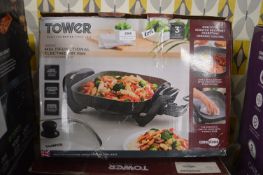 *Tower Multifunctional Electric Fry Pan