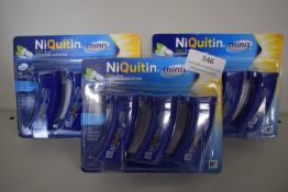 3x Niquitin 2mg Nicotine Lozenges Mint 60pcs