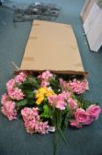 *Box of Artificial Flowers