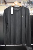 Lacoste Men’s Black Long Sleeve Top Size: XS RRP: £49