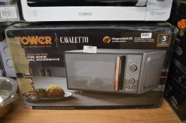 *Tower Cavaletto 20L 800w Manual Microwave Oven