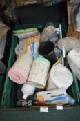 *Mixed Lots Including Electric Kettle, Clothes Pegs, Storage Tins, etc.