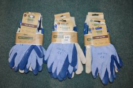 *3x Packs of Town & Country Men’s Garding Gloves Size: L