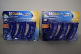 2x Niquitin 4mg Nicotine Lozenges Mint 60pcs