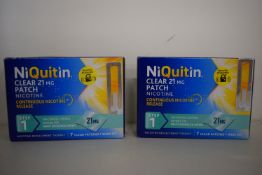 2x Niquitin 21mg Nicotine Patches 7pcs