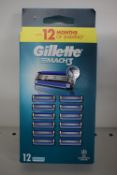 Gillette Mach 3 Razor Refills 12pk