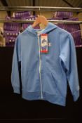 Champion Kid’s Blue Front Zip Hoodie Age: 9-10 years