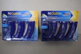 2x Niquitin 2mg Nicotine Lozenges Mint 60pcs